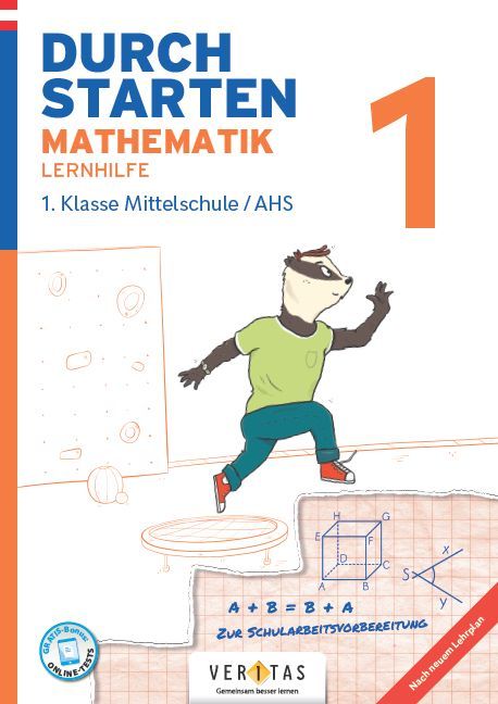 Durchstarten 1. Klasse - AHS Mathematik - Lernhilfe