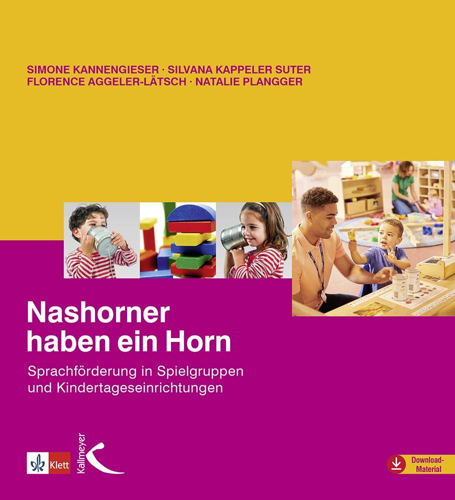 Nashorner haben ein Horn