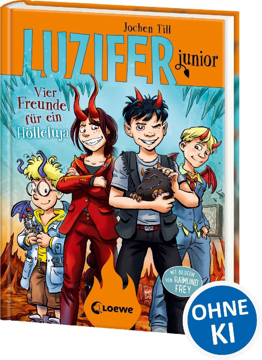 Luzifer junior (Band 17) - Vier Freunde für ein Hölleluja