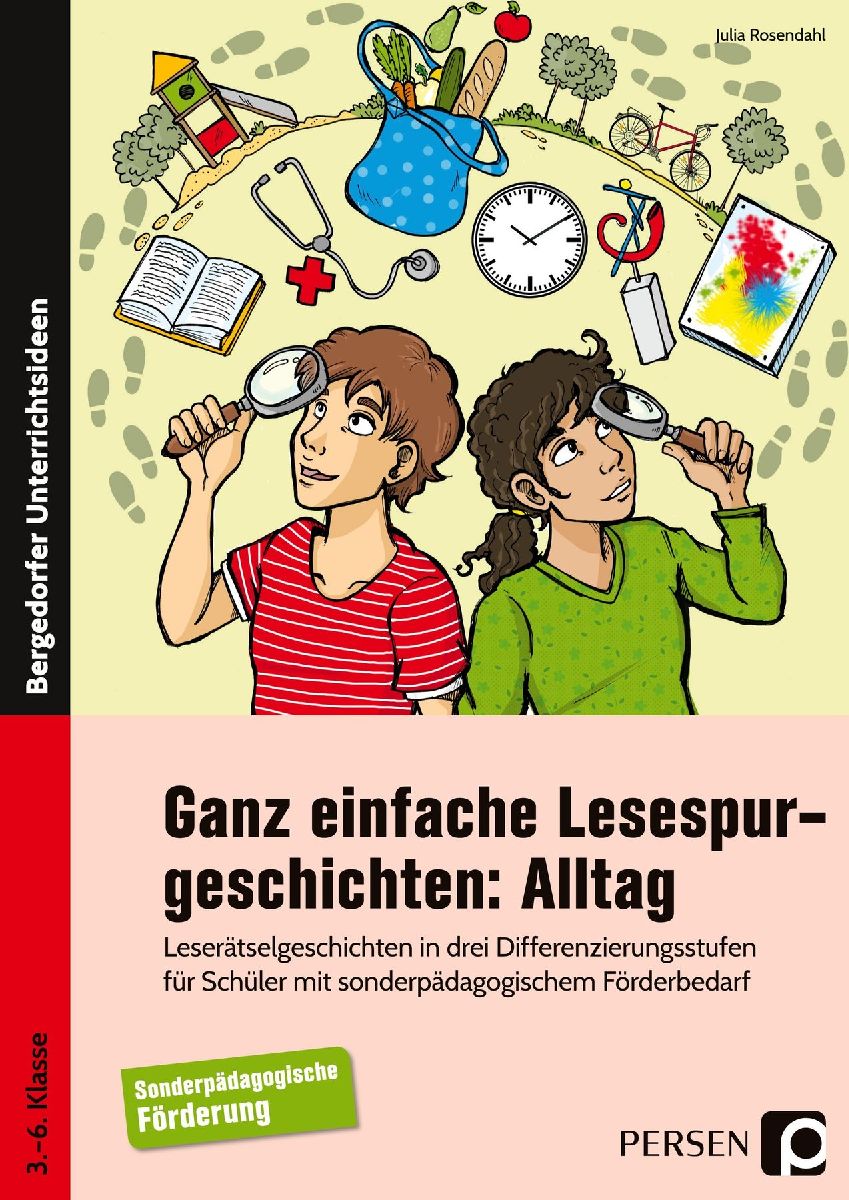 Ganz einfache Lesespurgeschichten: Alltag
