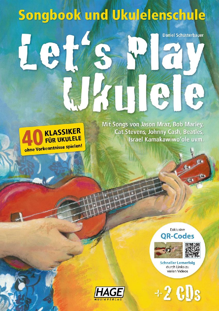 Let's Play Ukulele (mit 2 CDs)