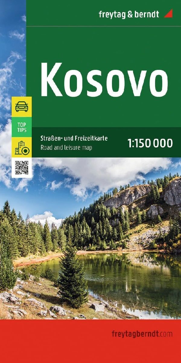 freytag & berndt Straßenkarte Kosovo 1:150.000