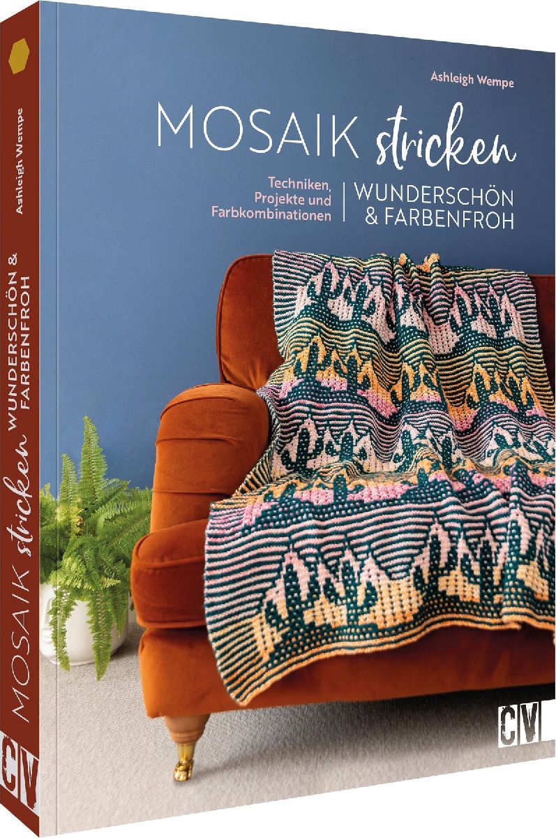Mosaik stricken - wunderschön und farbenfroh