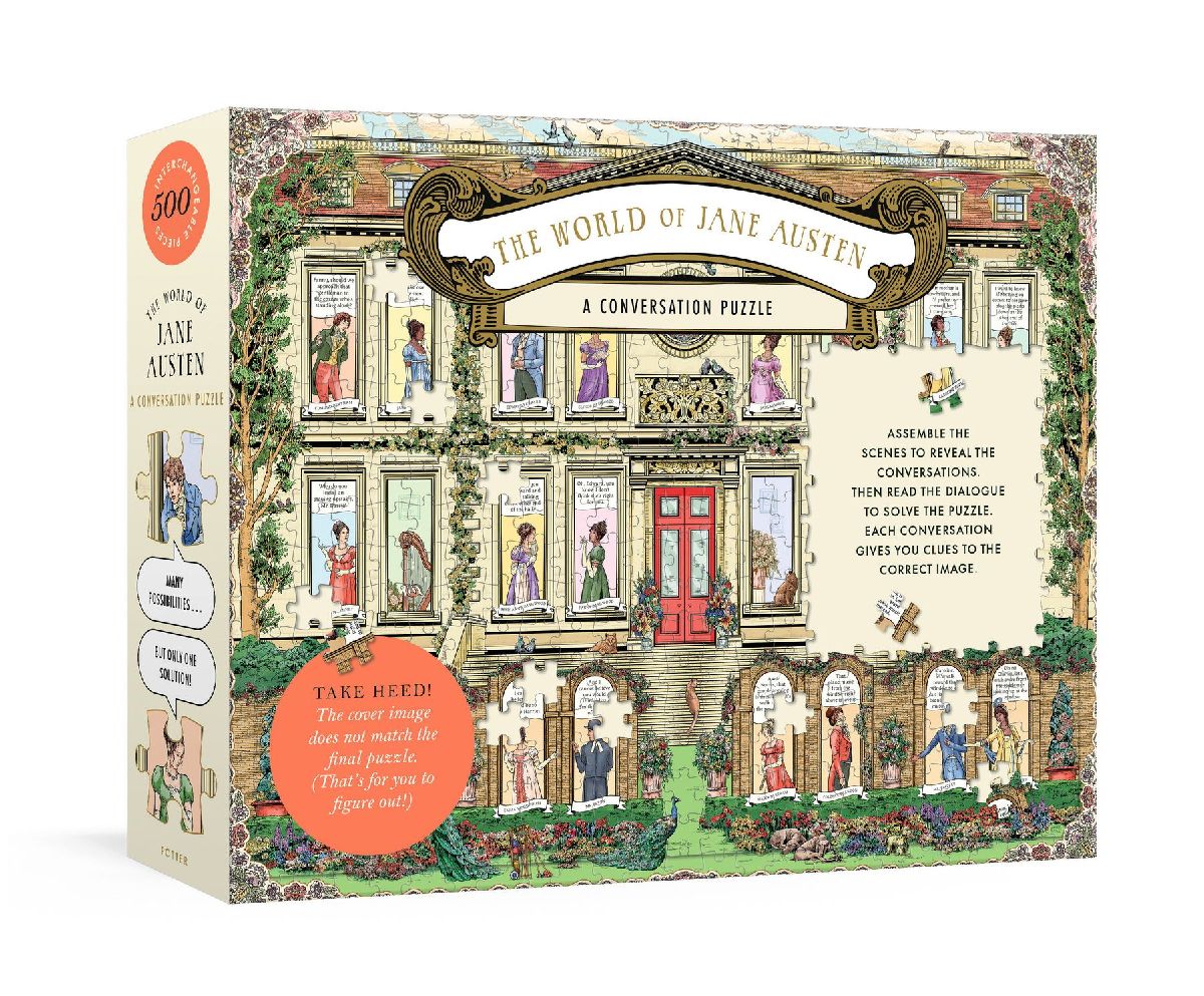 The World of Jane Austen: A Conversation 500-Piece Puzzle