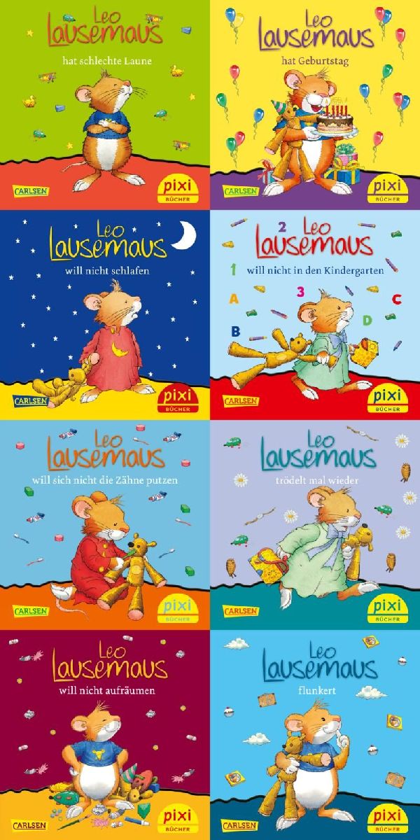 Pixi-Serie Nr. 271: Neues von Leo Lausemaus (8x8 Exemplare)