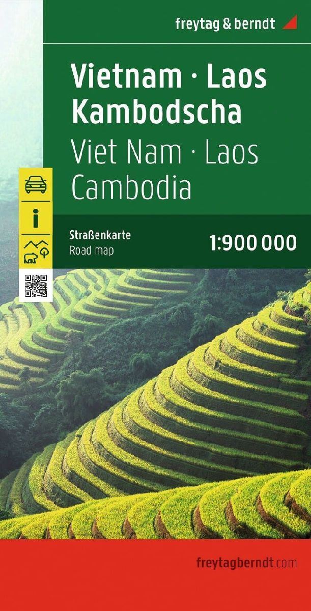 Vietnam - Laos - Kambodscha 1 : 900 000