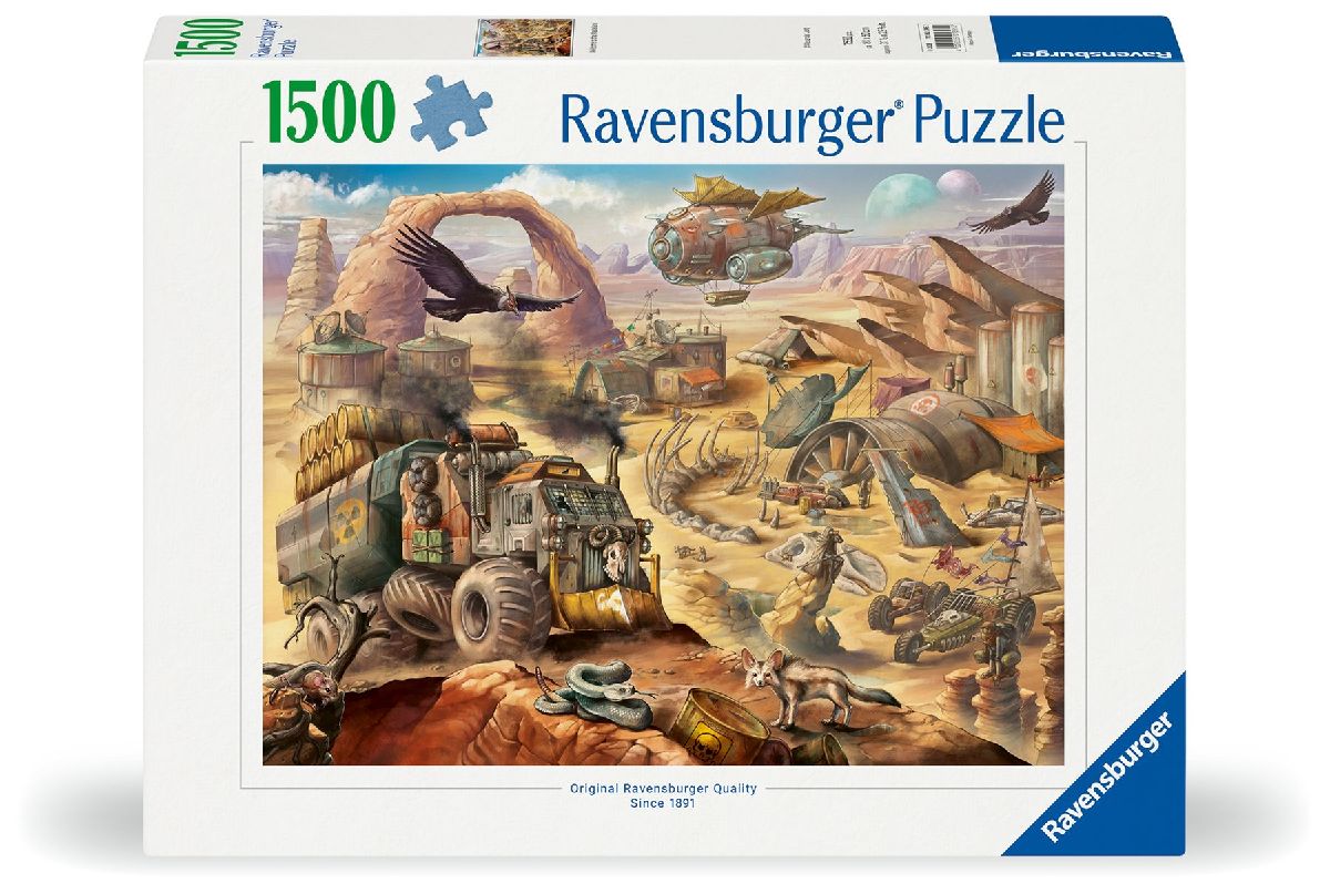 Erwachsenenpuzzle 1500 Teile - Welcome to the Wasteland