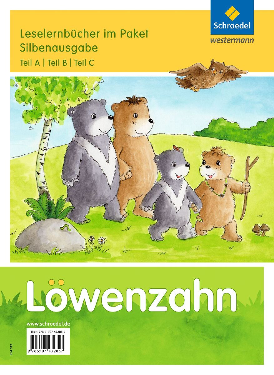 Löwenzahn. Leselernbücher A, B, C als Paket Silbenausgabe