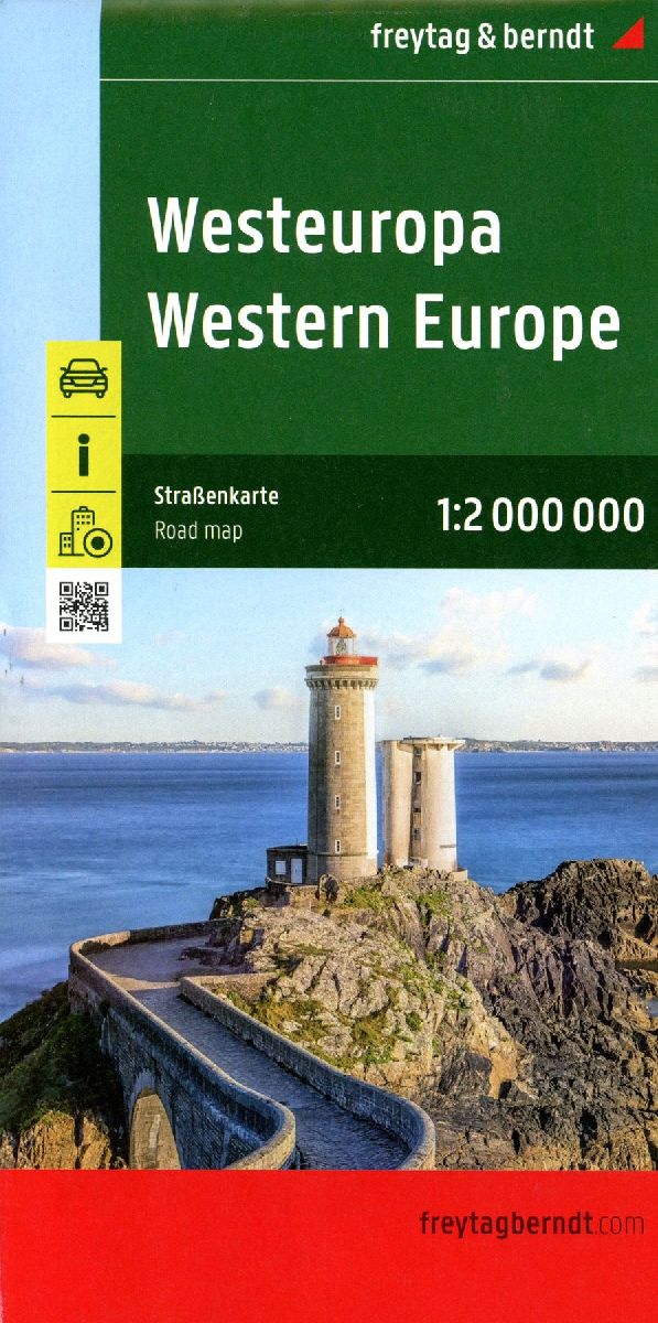 freytag & berndt Straßenkarte Westeuropa 1:2 Mio.