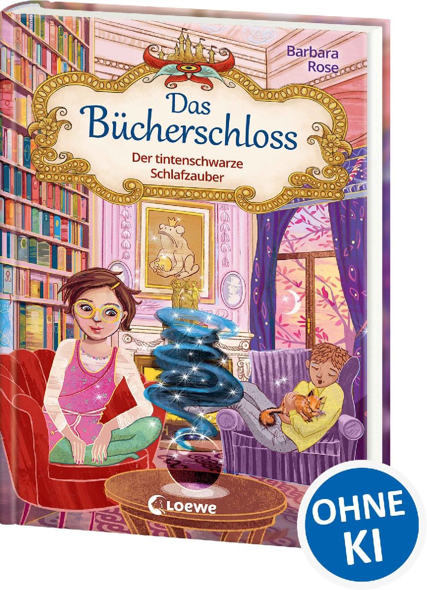 Das Bücherschloss (Band 5) - Der tintenschwarze Schlafzauber