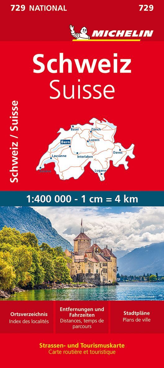Michelin Schweiz 1:400 000