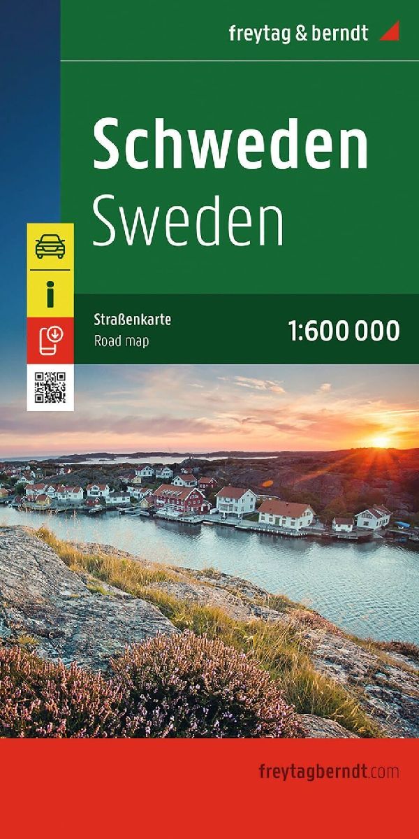 freytag & berndt Straßenkarte Schweden 1:600.000