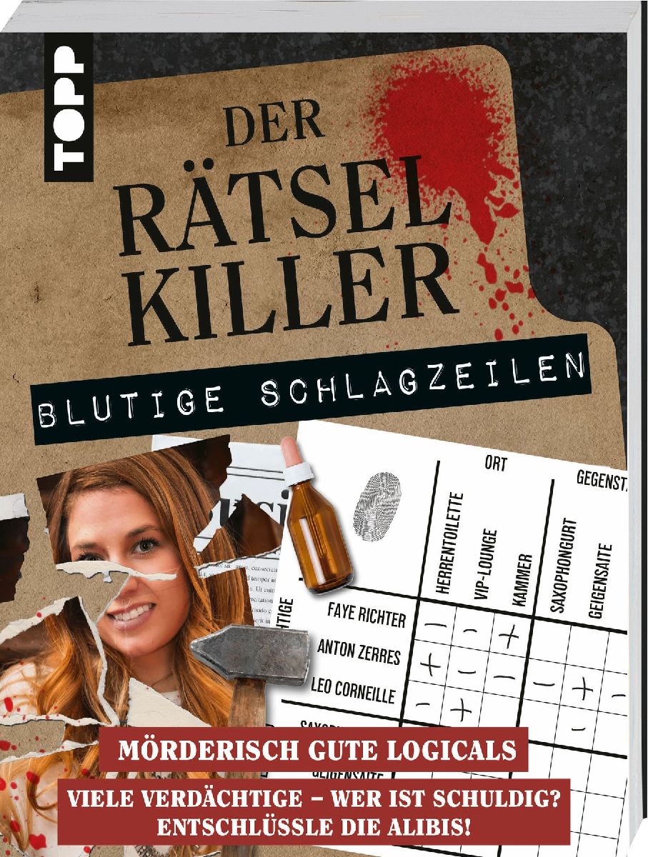 Der Rätselkiller: Blutige Schlagzeilen - Mörderisch gute Logicals