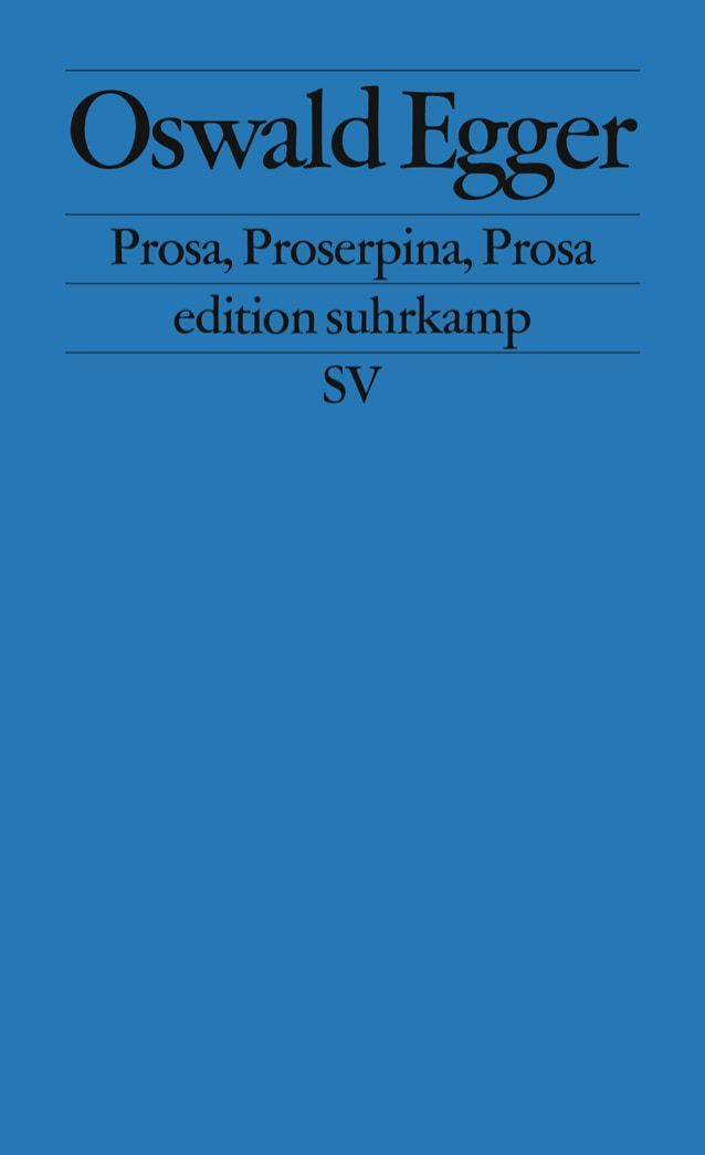 Prosa, Proserpina, Prosa