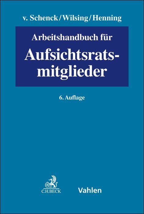 Arbeitshandbuch für Aufsichtsratsmitglieder