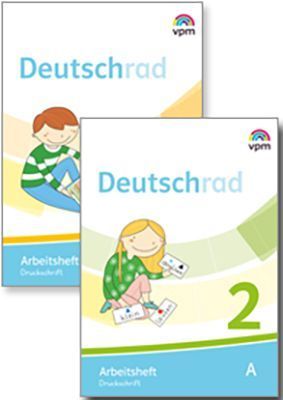 Deutschrad 1/2. Arbeitshefte Paket Druckschrift Klasse 1/2