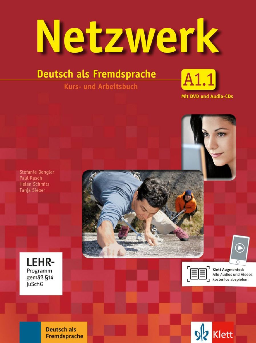 Netzwerk A1 in Teilbänden - Kurs- und Arbeitsbuch, Teil 1 mit 2 Audio-CDs und DVD
