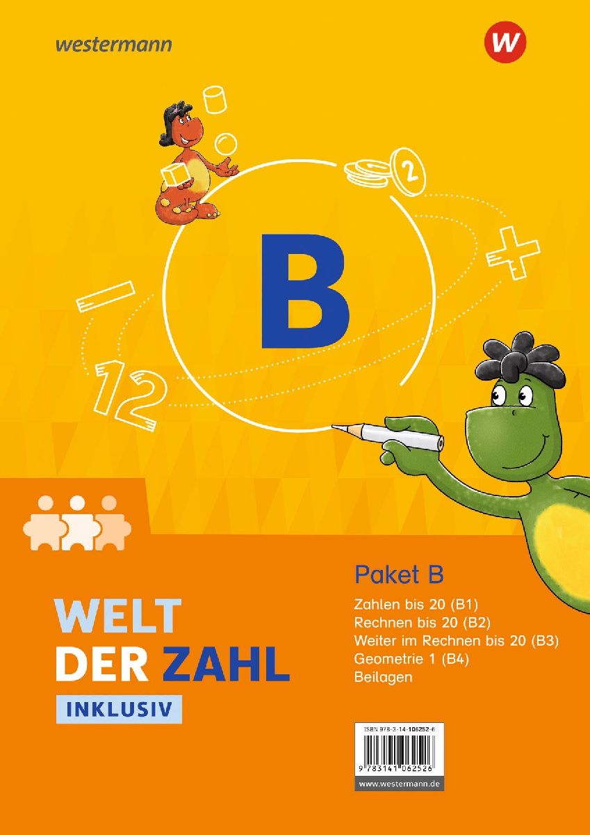 Welt der Zahl Inklusiv. Inklusionspaket B: Hefte B1 bis B4