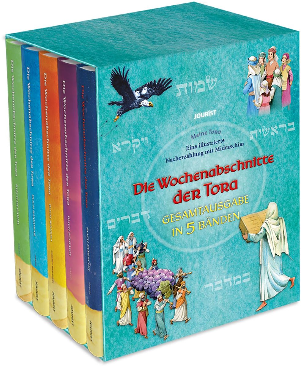Die Wochenabschnitte der Tora. Gesamtausgabe in 5 Bänden