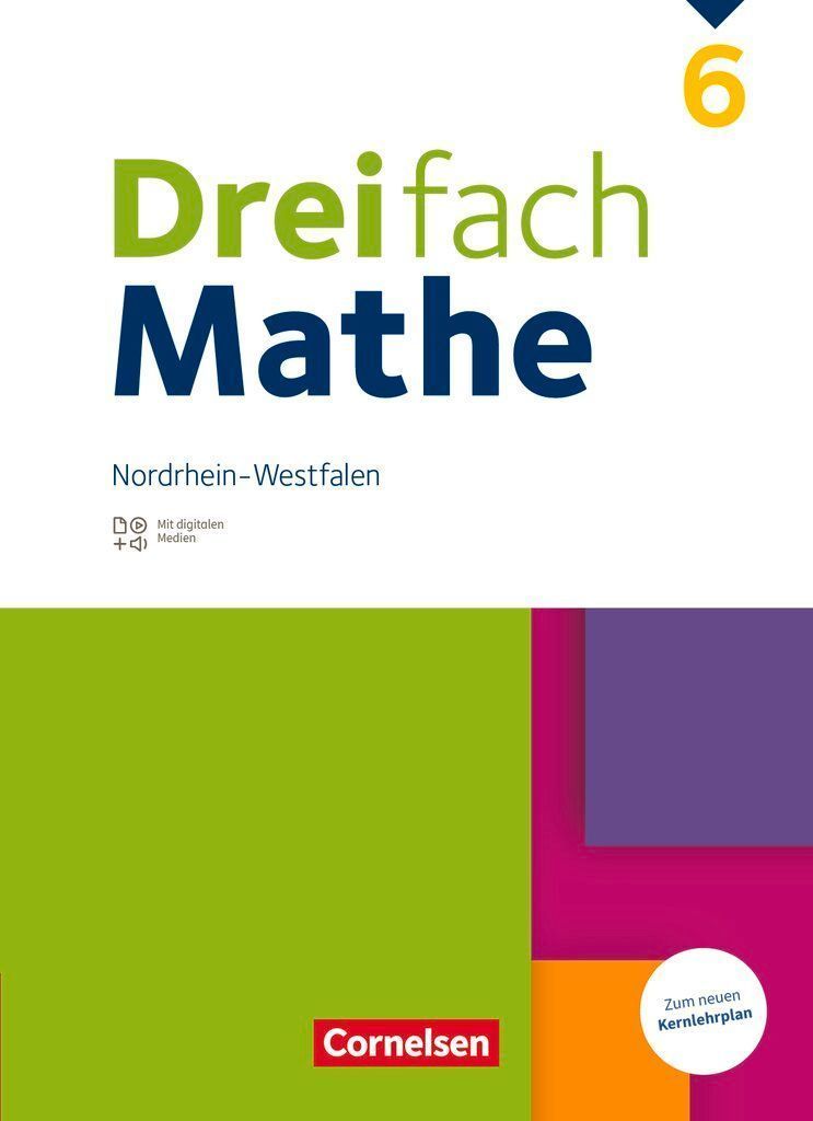 Dreifach Mathe 6. Schuljahr - Nordrhein-Westfalen - Schülerbuch