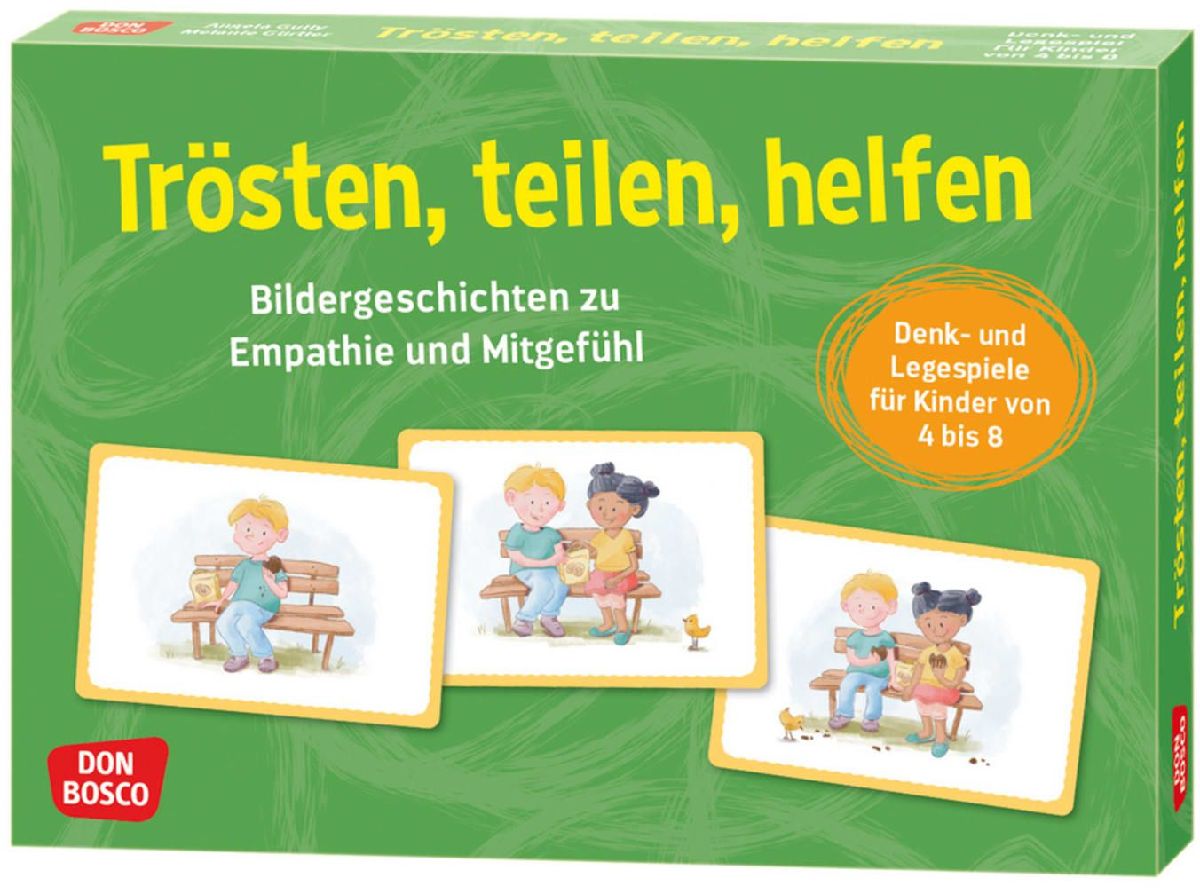 Trösten, teilen, helfen. Bildergeschichten zu Empathie und Mitgefühl
