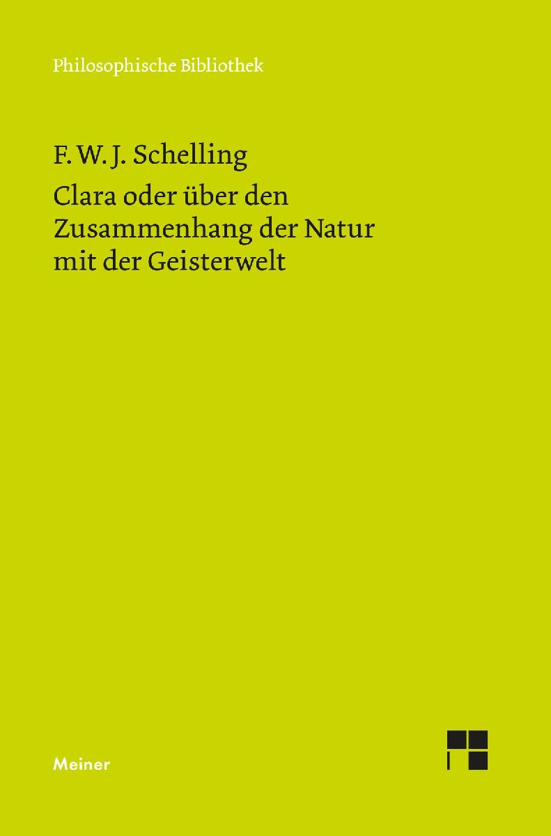 Clara oder über den Zusammenhang der Natur mit der Geisterwelt