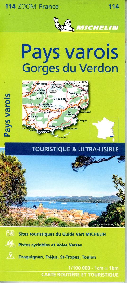 Pays Varois, Verdon Gorges - Zoom Map 114