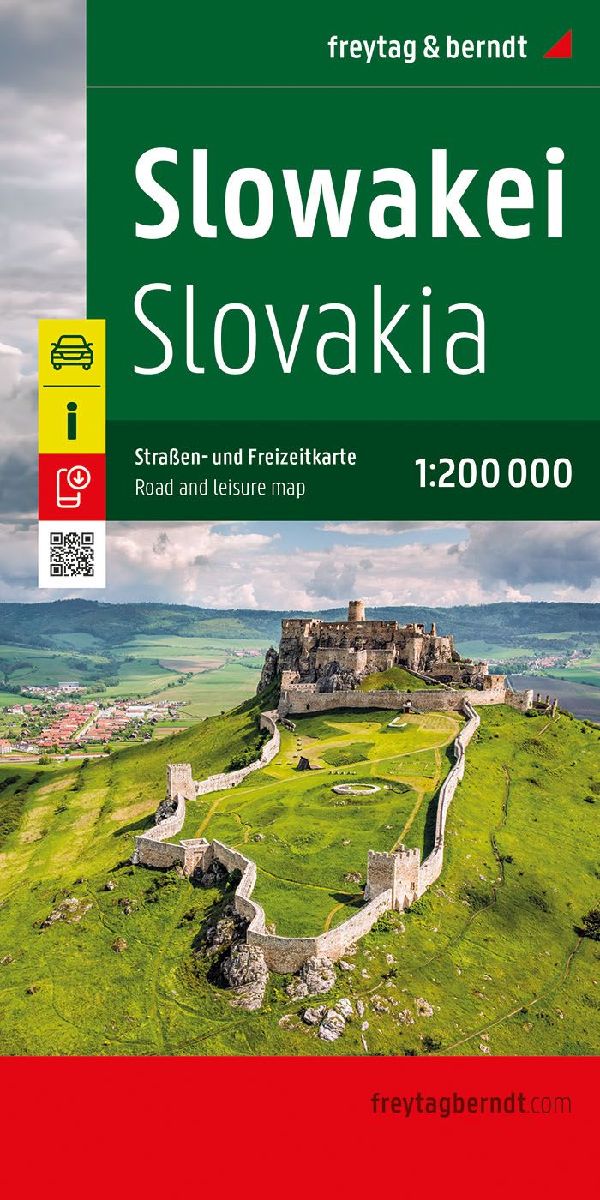 freytag & berndt Straßenkarte Slowakei 1:200.000