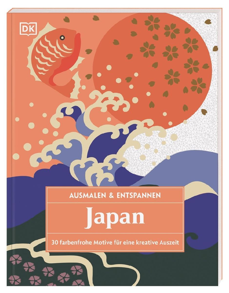 Ausmalen & Entspannen. Japan