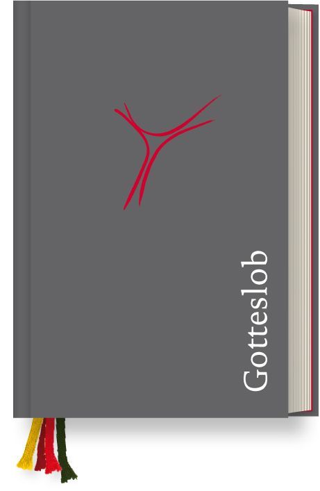 Gotteslob Katholisches Gebet- und Gesangbuch - Großdruckausgabe Balacron dunkelgrau - (Erz-)Diözesen Österreich
