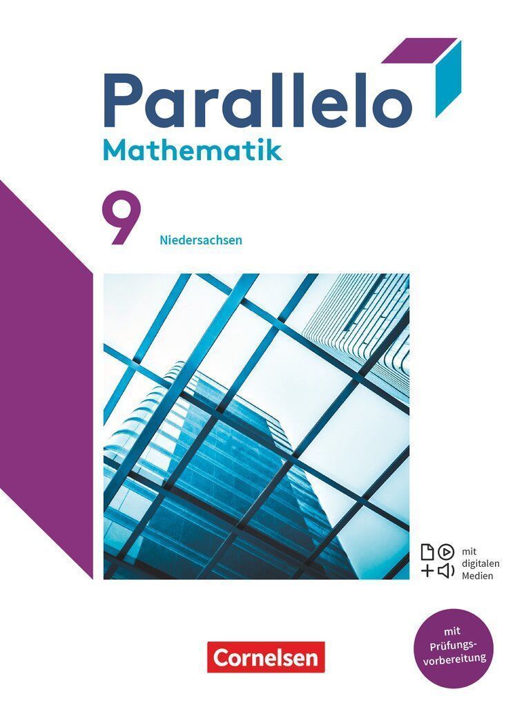 Parallelo 9. Schuljahr. Niedersachsen - Schulbuch mit digitalen Hilfen, Erklärfilmen und Wortvertonungen