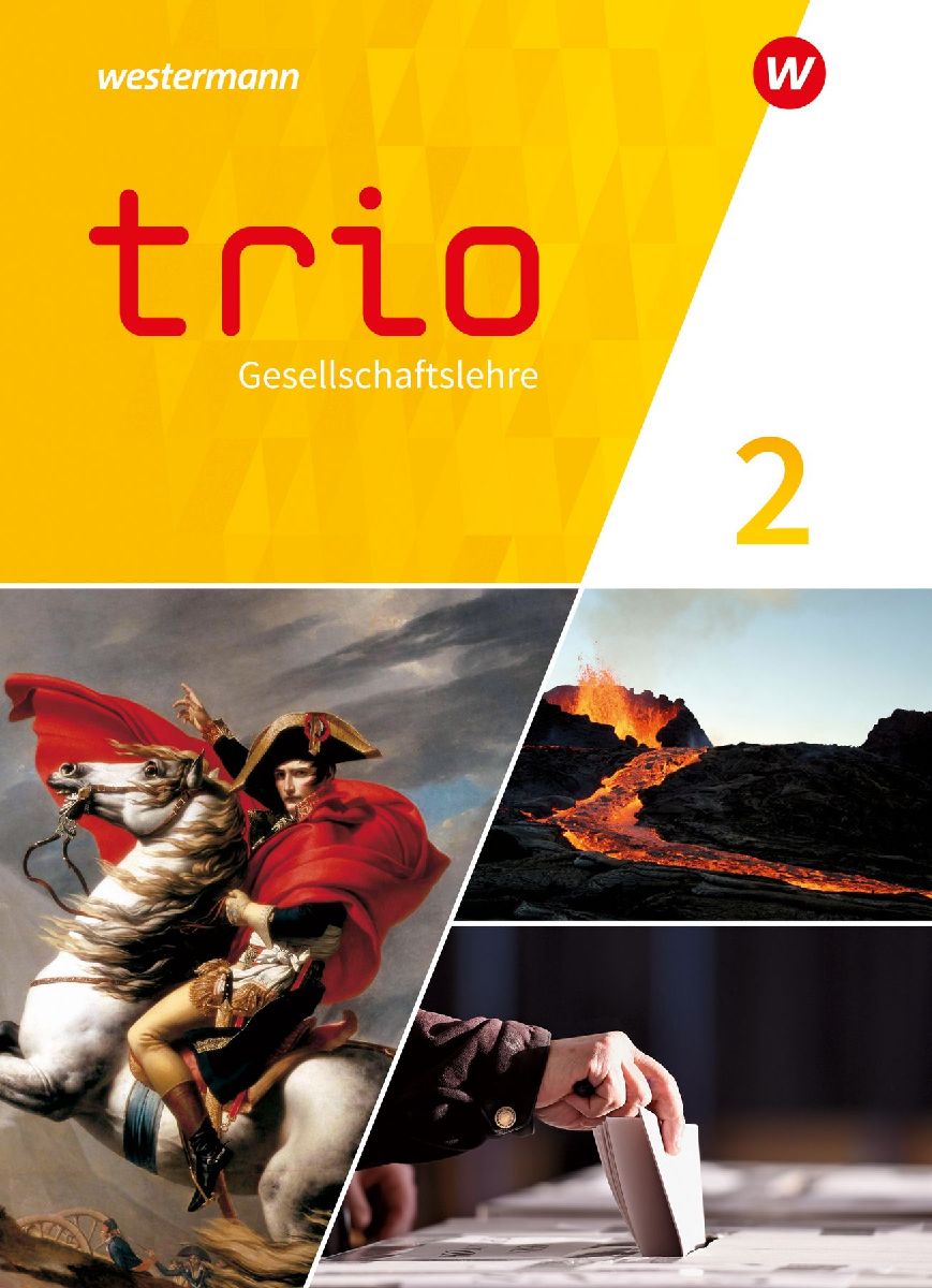 Trio Gesellschaftslehre 2. Schulbuch. Für Gesamtschulen in Hessen
