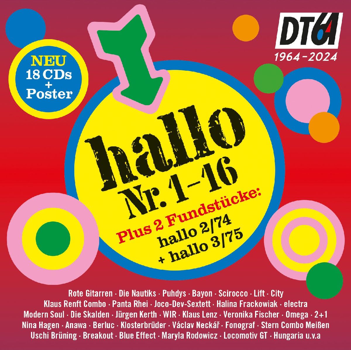 Hallo, 18 CD Box
