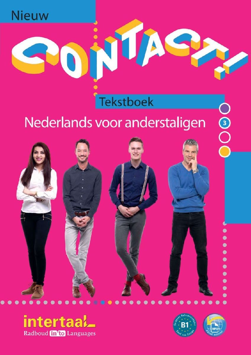 Contact! nieuw 3 (B1). Tekstboek + Online Material