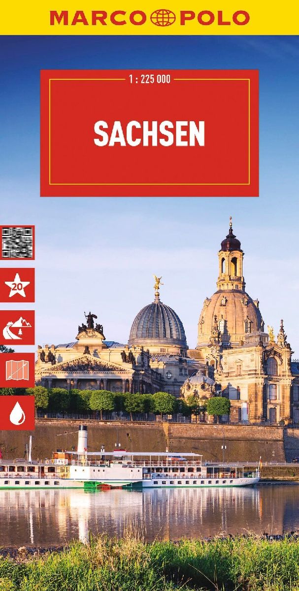 MARCO POLO Reisekarte Deutschland 09 Sachsen 1:225.000
