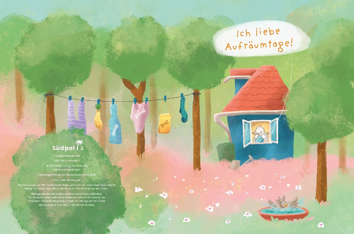 Ich liebe Aufräumtage! - lustiges Bilderbuch für Jungen und Mädchen ab 3