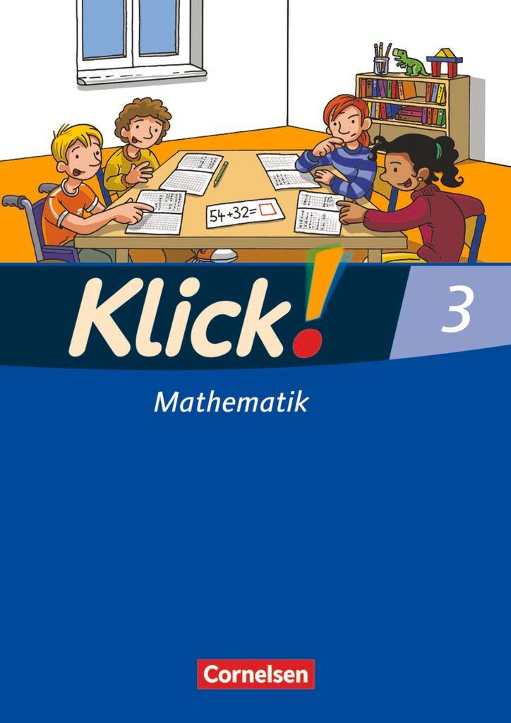 Klick! Mathematik 3. Schuljahr - Unterstufe, Förderschule - Schulbuch mit Kartonbeilage