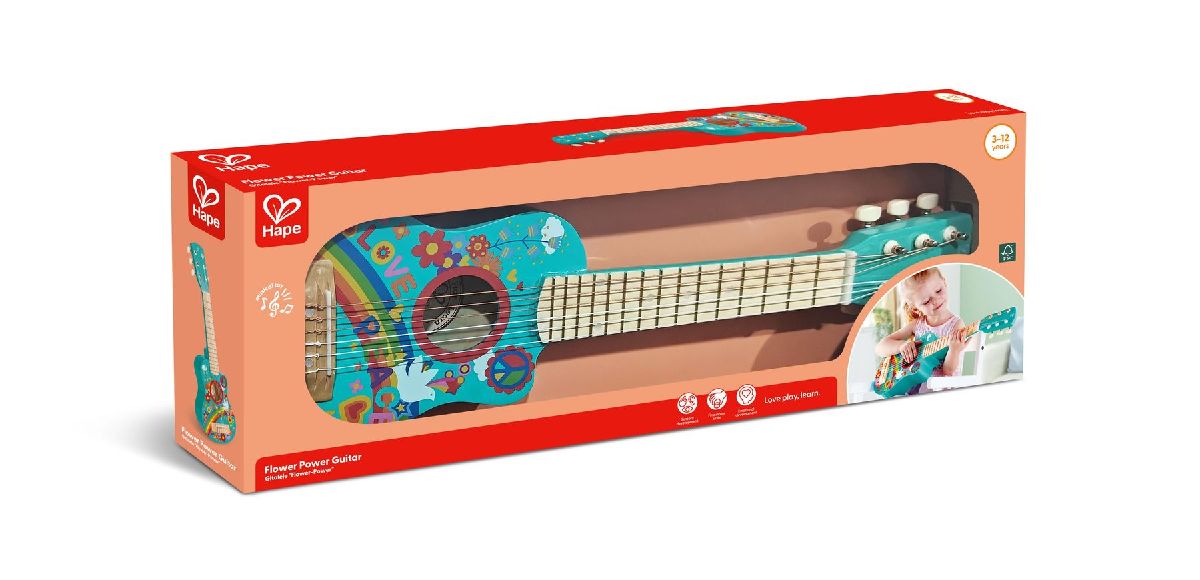 Hape - Gitalele "Flower-Power"