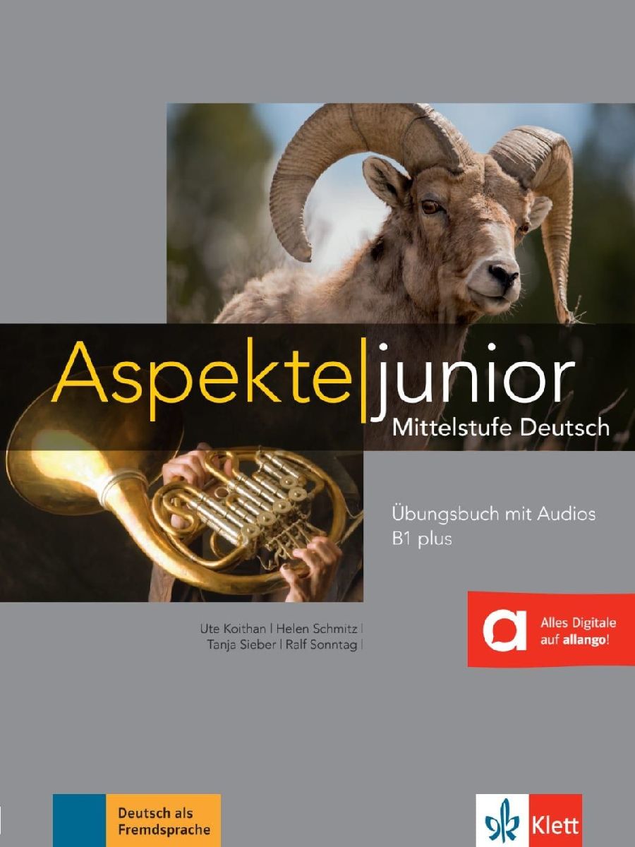 Aspekte junior B1 plus. Übungsbuch mit Audio-Dateien zum Download