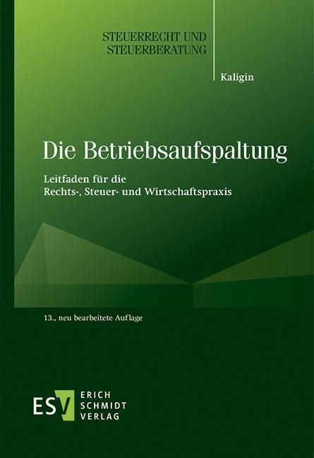 Die Betriebsaufspaltung