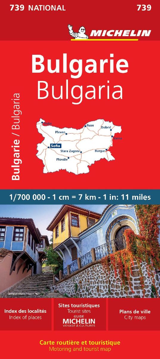 Michelin Bulgarien 1:700 000