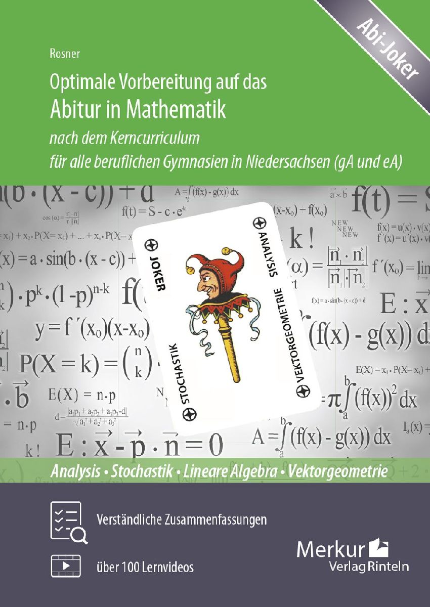 Optimale Vorbereitung auf das Abitur in Mathematik nach dem Kerncurriculum