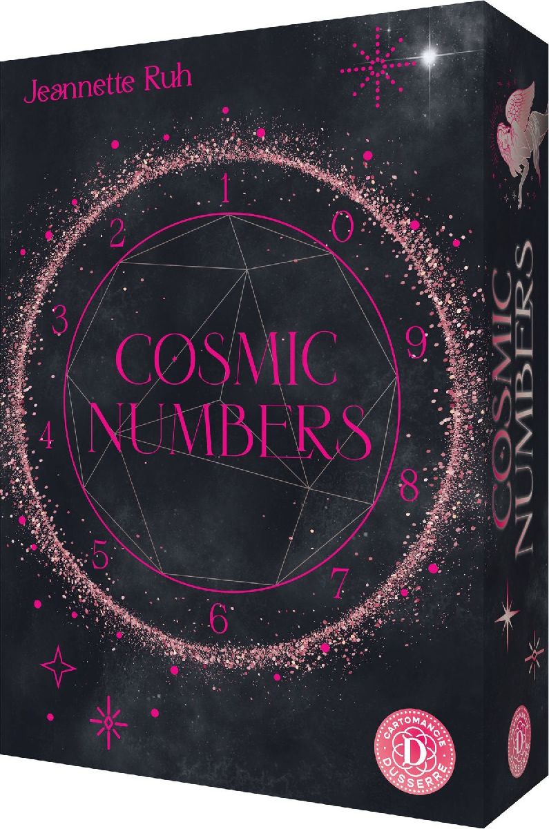 Cosmic Numbers - 42 numerolgy cards with booklet GB (English Version))