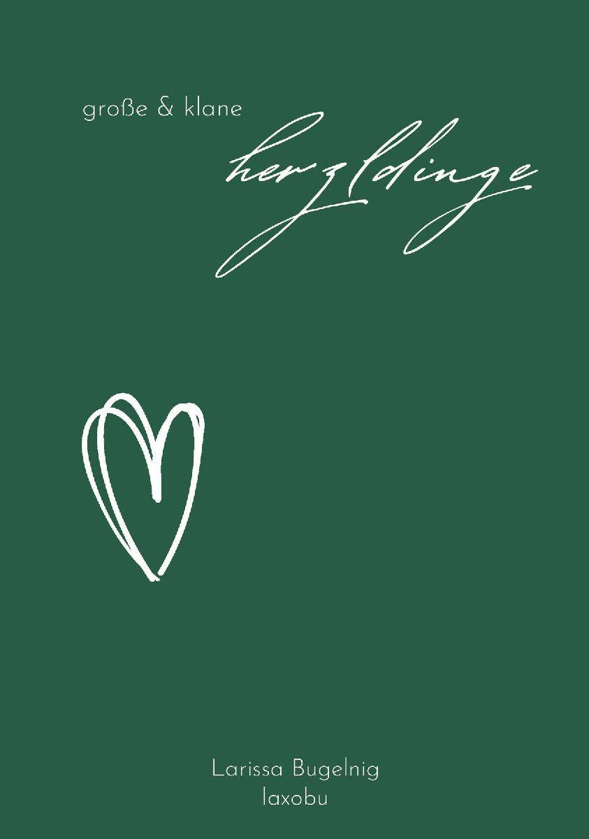 Große und klane Herzldinge