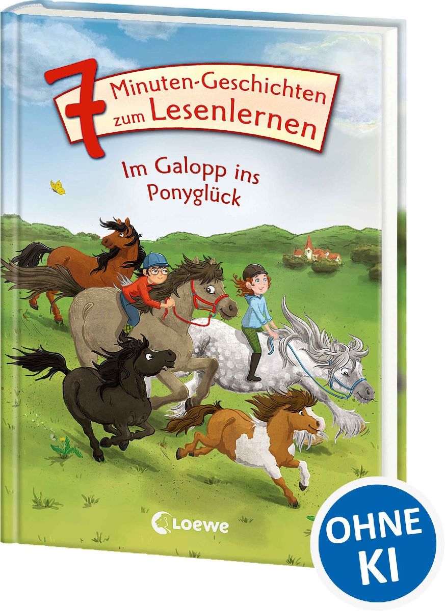 Leselöwen - Das Original - 7-Minuten-Geschichten zum Lesenlernen - Im Galopp ins Ponyglück