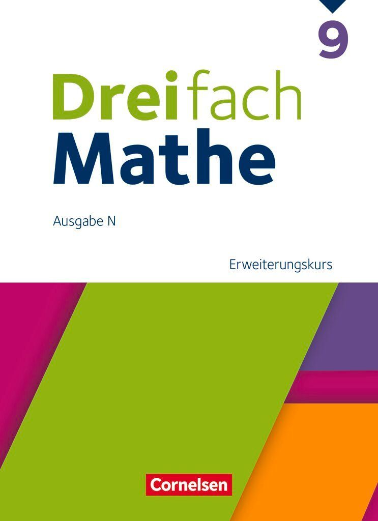 Dreifach Mathe 9. Schuljahr. Erweiterungskurs - Schulbuch mit digitalen Hilfen, Erklärfilmen und Wortvertonungen