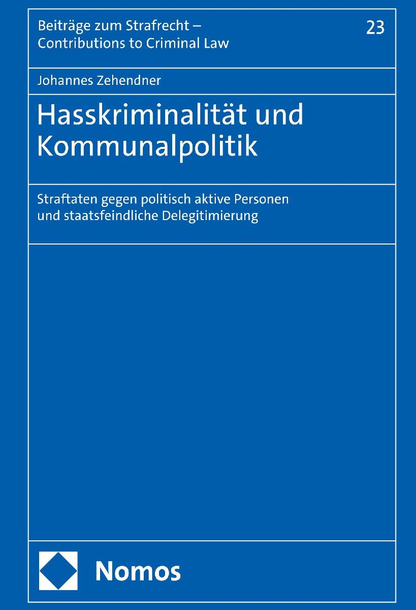 Hasskriminalität und Kommunalpolitik