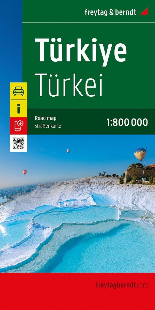 freytag & berndt Straßenkarte Türkei 1:800.000