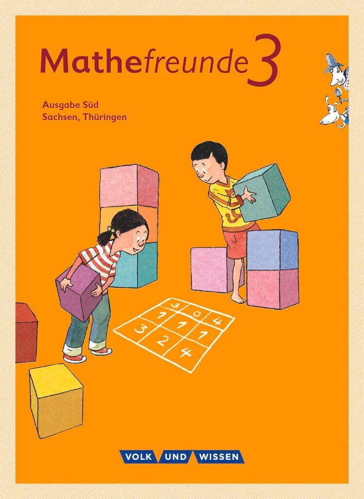 Mathefreunde 3. Schuljahr. Schülerbuch mit Kartonbeilagen Süd.