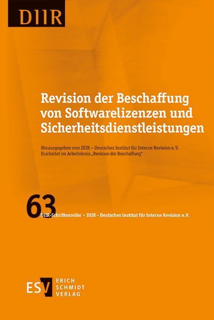 Revision der Beschaffung von Softwarelizenzen und Sicherheitsdienstleistungen